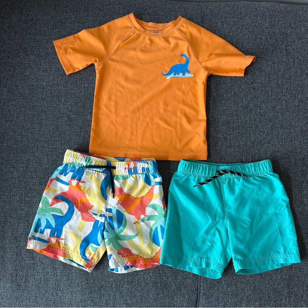Dinosaur Swim Set Bundle for Boys 3T Old Navy